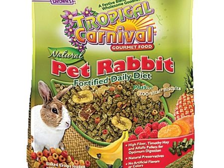 TROPICAL CARNIVAL NATURAL RABBIT For Sale