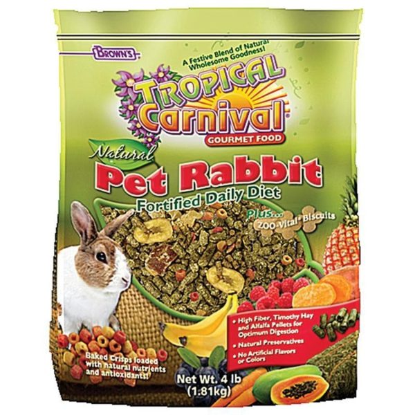 TROPICAL CARNIVAL NATURAL RABBIT For Sale