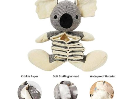 Pawsindia, Enlarge Koala, Grey & White Color Toy for Dog Fashion