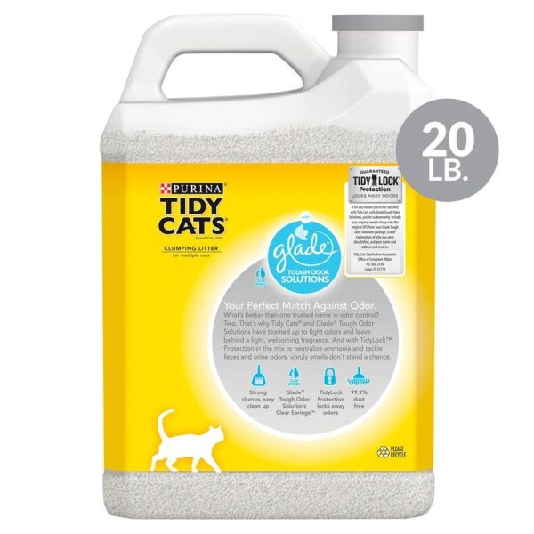 Tidy Cats Glade Tough Odor Solutions Cat Litter Online Sale