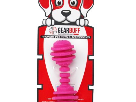 Gearbuff Spiral Dumbbells Dental Chew Toy Online Sale