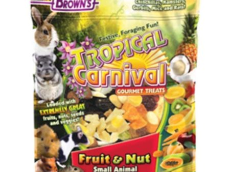 TROPICAL CARNIVAL FRUIT & NUT SMALL ANIMAL TREATS For Discount