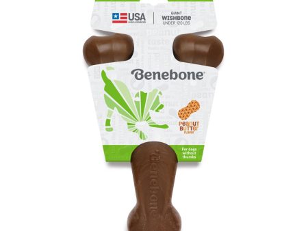 Benebone Wishbone Peanut Toy for Dog Discount