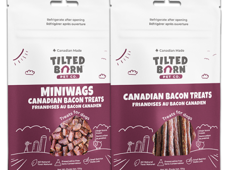 Tilted Barn Canadian Bacon Dog Treats For Sale