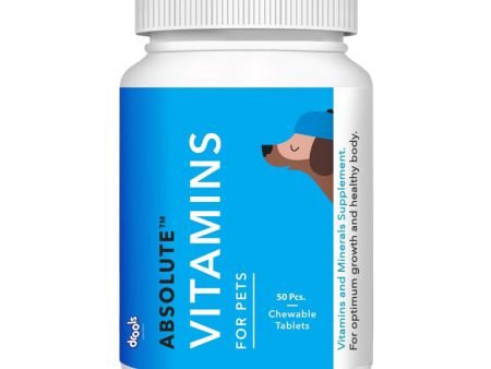 Drools Absolute Vitamin Chewable Tablets, Dog Supplement Online now