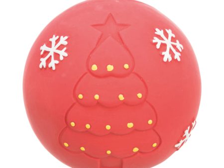 Trixie, Xmas Ball Latex Dog Toy, ø 8 cm Online Sale