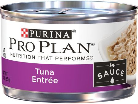 Purina Pro Plan Savor Adult Tuna Entree In Sauce Canned Cat Food Sale