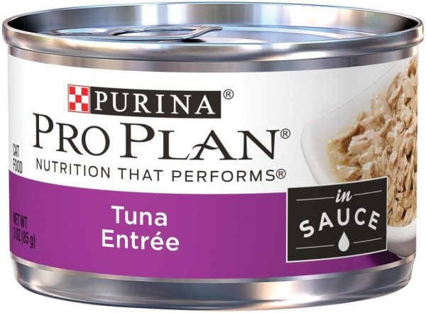 Purina Pro Plan Savor Adult Tuna Entree In Sauce Canned Cat Food Sale