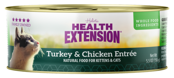 Health Extension Chicken and Turkey Entree Canned Cat Food Discount