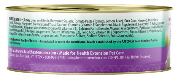 Health Extension Beef Entree Canned Cat Food For Cheap