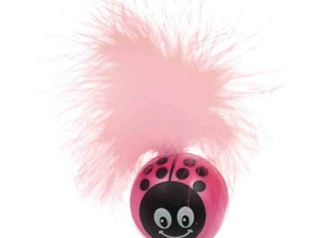 Petsport Kitty Freak Ladybug Cat Toy, 5 cm Discount