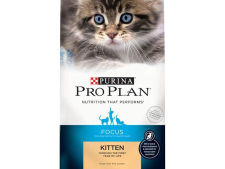 Purina Pro Plan Focus Chicken & Rice Formula Kitten Dry Cat Food Cheap