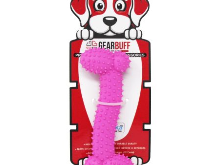 Gearbuff Spiky Curved Bone Chew Toy Online now