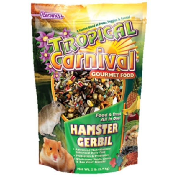 TROPICAL CARNIVAL GOURMET HAMSTER & GERBIL FOOD For Discount