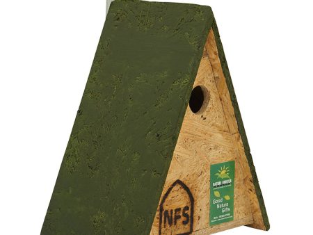 Nature Forever Chalet Nest Box for Birds (30 x 15 x 15 cm) on Sale