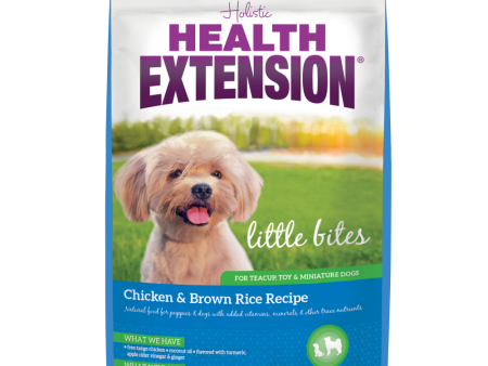 Health Extension Little Bites Chicken and Brown Rice Dry Dog Food Online now