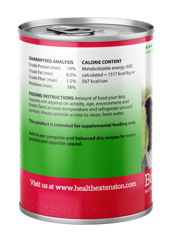 Health Extension Grain Free 95% Beef Canned Dog Food Hot on Sale