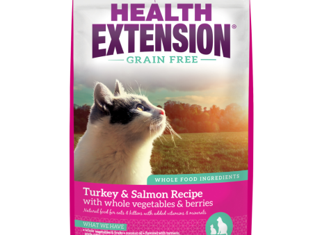 Health Extension Grain Free Salmon and Turkey Dry Cat Food Online