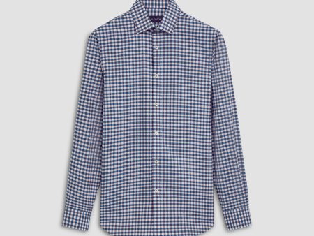 Julian Gingham Check Shirt Hot on Sale