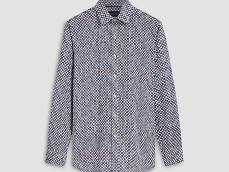 Julian Geometric Print Shirt Sale