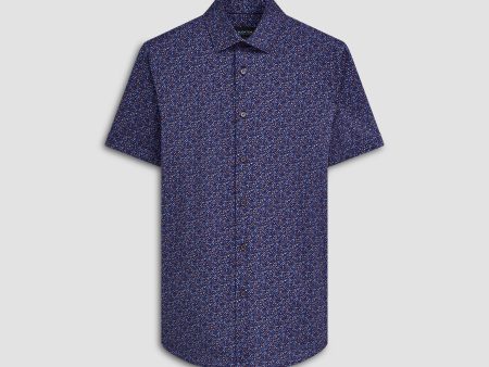 MILES Confetti Print OoohCotton Short Sleeve Shirt Online