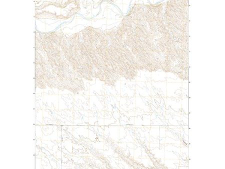 USGS US Topo 7.5-minute map for Elm Springs SW SD 2021 Cheap