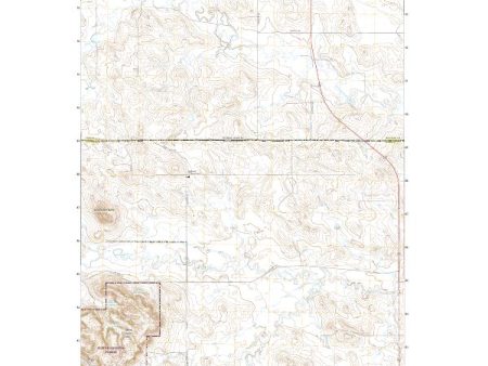 USGS US Topo 7.5-minute map for Eagles Nest Butte SDND 2021 Supply