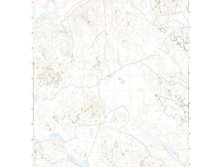 USGS US Topo 7.5-minute map for Ecoffey Lake SD 2021 Hot on Sale