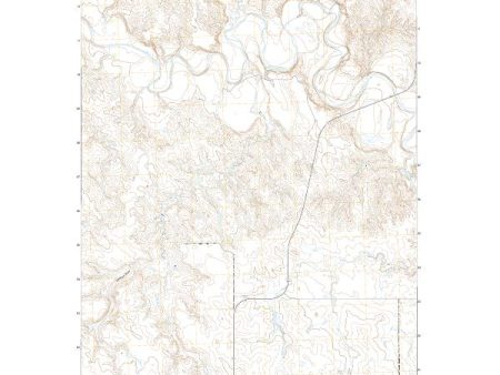 USGS US Topo 7.5-minute map for Dupree NE SD 2021 Sale