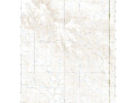 USGS US Topo 7.5-minute map for Elm Creek Ranch SD 2021 Online Hot Sale