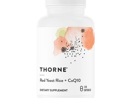 Thorne Red Yeast Rice + CoQ10 120 caps ( formerly Choleast) For Sale