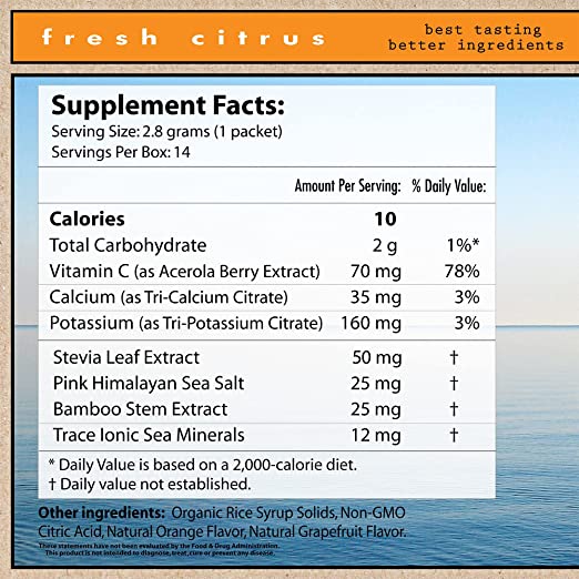 Superieur Electrolytes - Fresh Citrus, Various Sizes Supply