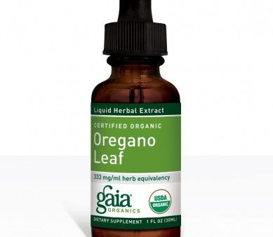 Gaia Organics Oregano Leaf Oil (1 fl oz) Sale