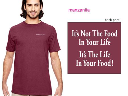 Hippocrates Organic T-Shirt, Manzanita Online Hot Sale