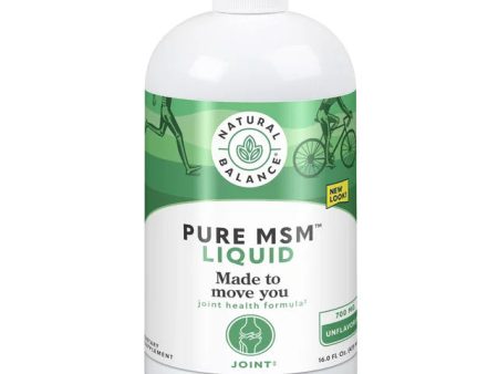 Natural Balance Pure MSM Liquid (16 fl oz) Online Hot Sale