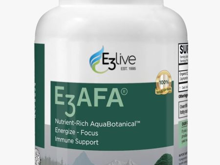 E3 Live  AFA (Aphanizomenon Flos-Aquae) 90 caps Cheap