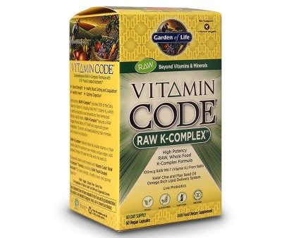 Garden of Life Vitamin Code - Raw K Complex Online Sale