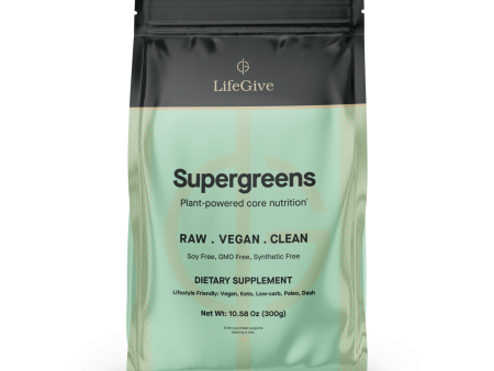 Supergreens Powder 10.55oz. 299.1g Online