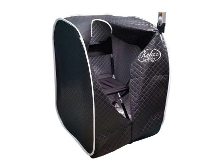 The Relax Portable Far Infrared Sauna, Black Tent For Cheap