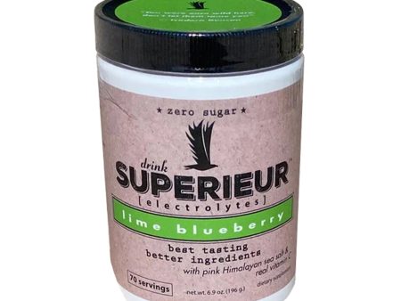 Superieur Electrolytes - Lime Blueberry, Various Sizes Hot on Sale