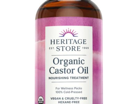 Organic Castor Oil 16oz. (Glass bottle) Online Sale